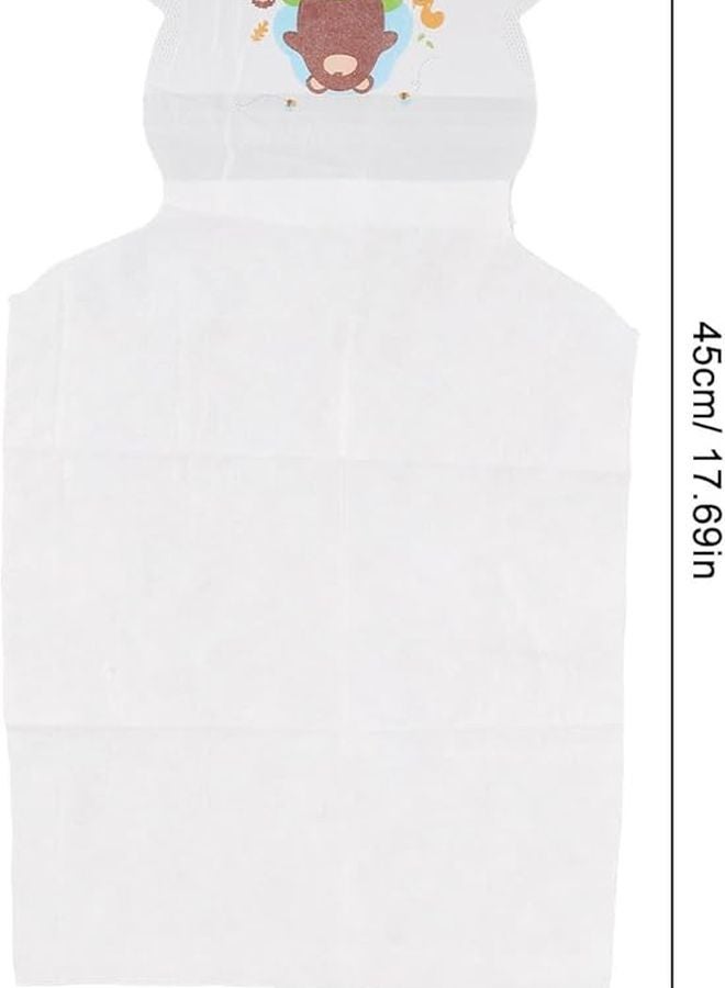 10Pcs Cotton Sweat Absorbent Back Pads Soft Breathable Wet Towels for Boys Newborn - Image 2